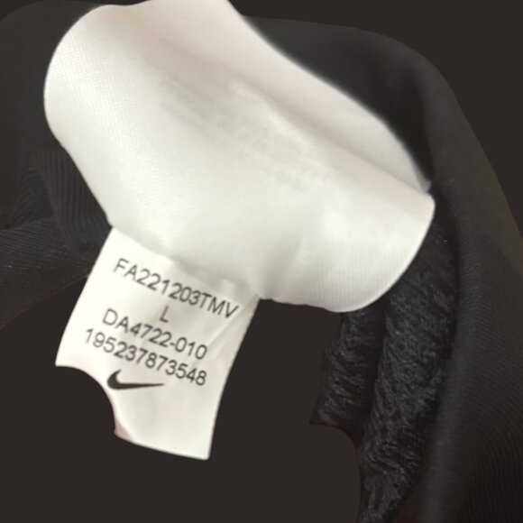 NIKE NikeCourt Dri-FIT Black Heritage Tennis Knit Sport Slim Fit Athletic Pants - Picture 5 of 14